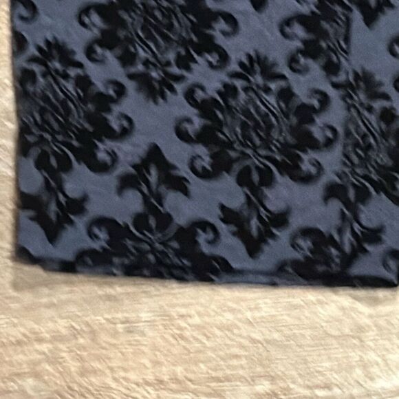 Chico’s flocked ponte pants pull on ankle 1.5 sz 10 new slimming tummy control - Picture 4 of 9